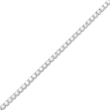 T051219W - 9CT 18K White Gold Tennis Bracelet