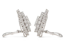 Vintage 1960s David Webb 12.00 Carat Diamond Earrings